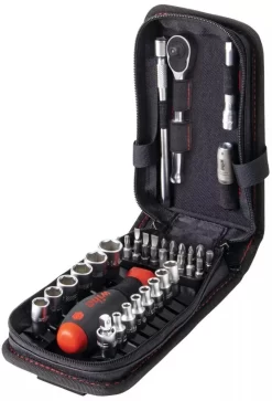 Jeu De Douille Et D'embouts 1/4 40 Pièces Wiha