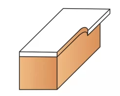 Mèche D'affleureuse Biaisée Avec Guide à Billes -Outil De Maison Boutique SET 100842