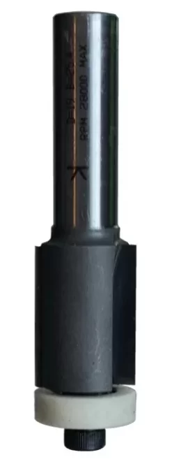 Mèche D'affleureuse Droite + Guide 15°