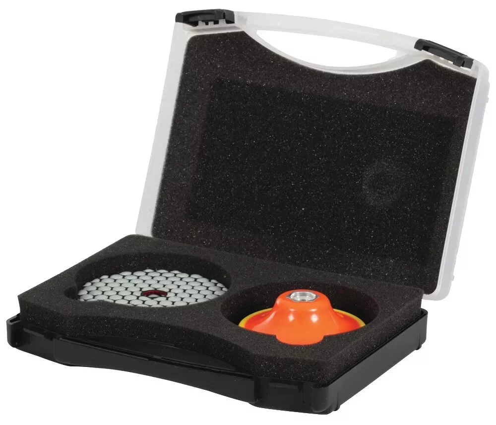 Valise 4 Pads De Ponçage Diamant Sidamo 1 Valise 4 Pads De Ponçage Diamant Sidamo