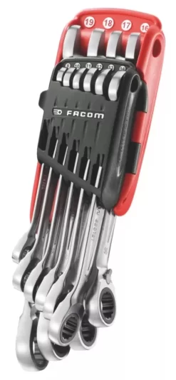 FACOM Clé Mixte : Jeu De 10 Clés Mixtes - Série 467.JP10PB