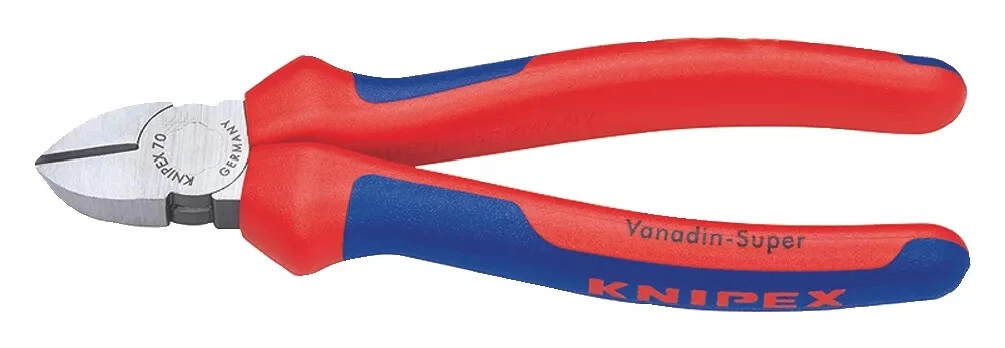 KNIPEX Pince Coupante Diagonale : Pince Coupante à Tête élancée 1 KNIPEX Pince Coupante Diagonale : Pince Coupante à Tête élancée