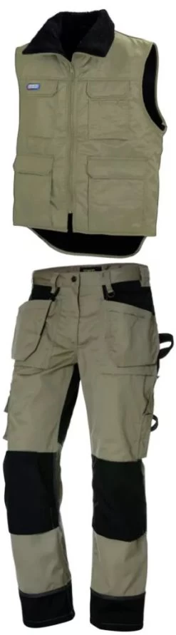 Pack De 2 Pantalons Multipoches + Gilet Blakläder