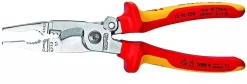 KNIPEX Pince Universelle : Pince électricien Multiusages Isolée 1000V VDE