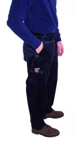 Vêtement De Travail : Pantalon Velours Largeot