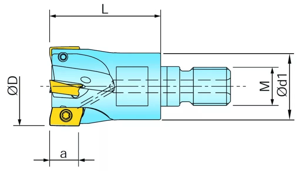 Tête Vissée Pour BOMT 09 2 Tête Vissée Pour BOMT 09 – Image 2