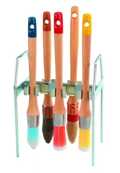 Pinceau : Porte-pinceaux Chromé 5 Brosses