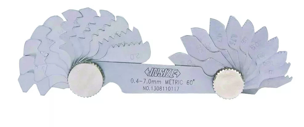 Jauge De Filetage Métrique 1 Jauge De Filetage Métrique