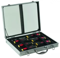 MOB Ciseau à Bois : Coffret De 6 Ciseaux Manche Tri-matière