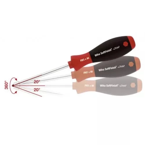 WIHA Tournevis à Tête Pivotante 1 WIHA Tournevis à Tête Pivotante