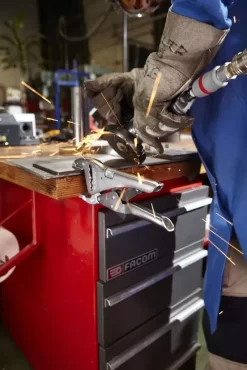 FACOM Pince étau : Pince à Becs Courts - 500A -Outil De Maison Boutique SET 45386