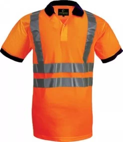 Vêtement De Travail : Polo Fluo Classe II -Outil De Maison Boutique SET 45842