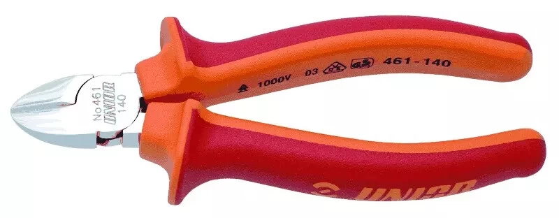 Pince Coupante Diagonale Gainage BI Isolée VDE Unior Tools 1 Pince Coupante Diagonale Gainage BI Isolée VDE Unior Tools