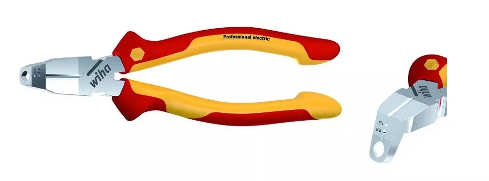 WIHA Pince à Dénuder : Pince Coupante Diagonale TriCut Professional Electric Isolée 1000 Volts 3 WIHA Pince à Dénuder : Pince Coupante Diagonale TriCut Professional Electric Isolée 1000 Volts – Image 3