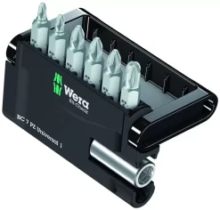 Wera Composition D'embouts : Embouts De Vissage Bit-Checks® + Porte-embout Standard 1/4 -Outil De Maison Boutique SET 47517
