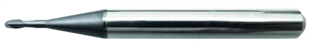 Fraise 2 Dents Hémisphérique Carbure Revêtue TIALN 1 Fraise 2 Dents Hémisphérique Carbure Revêtue TIALN