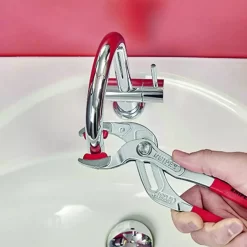 KNIPEX Pince Multiprises : Pince Pour Siphons Et Connecteurs -Outil De Maison Boutique SET 48071