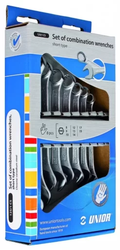 Clé Mixte : Jeu De 8 Clés - Série 125/1CS