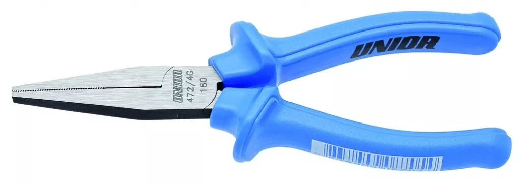 Pince Plate à Becs Longs Série 472/4G Unior Tools 1 Pince Plate à Becs Longs Série 472/4G Unior Tools
