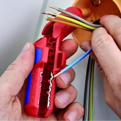 KNIPEX Couteau à Dégainer : Outil à Dégainer Ergostrip -Outil De Maison Boutique SET 49679