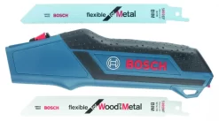 Poignée De Scie + 2 Lames De Scie Sabre Bois/métal Bosch
