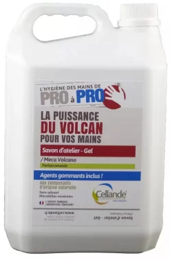 Savon Microbilles Méca Volcano Cellande