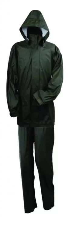 Ensemble De Pluie Polyuréthane Vert Faherma