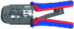 KNIPEX Pince à Sertir Pour Fiches Western RJ 11/12/45