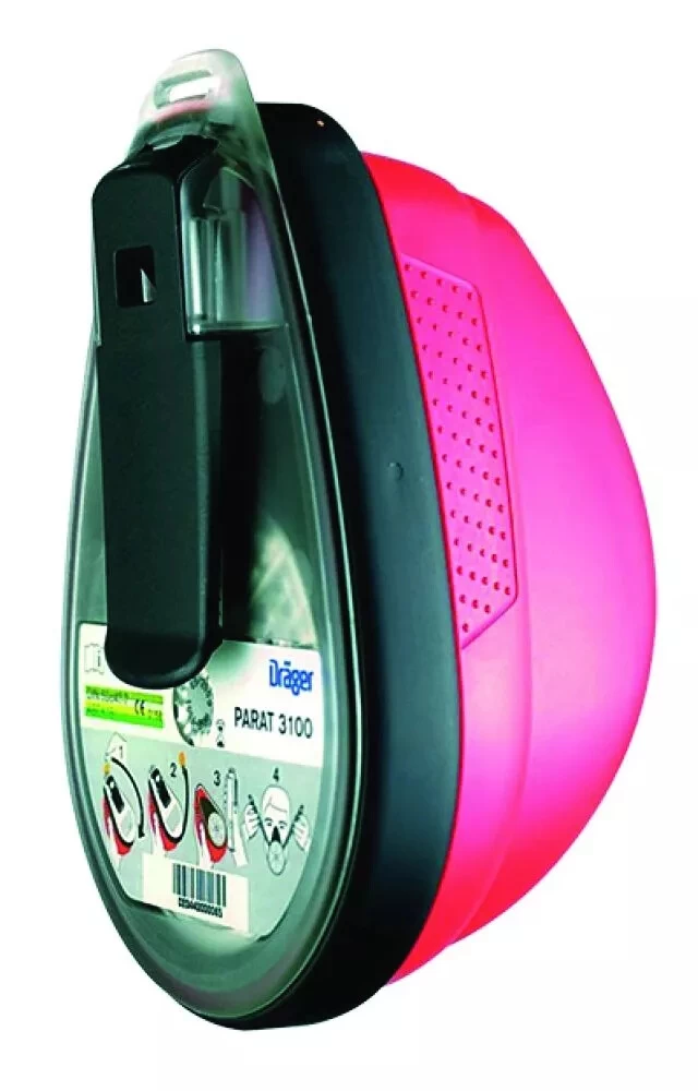 Demi-masque D'évacuation Parat 3100 Draeger 3 Demi-masque D'évacuation Parat 3100 Draeger – Image 3