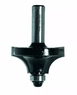 Mèche 1/4 De Rond Carbure 2 Coupes Avec Plat + Guide