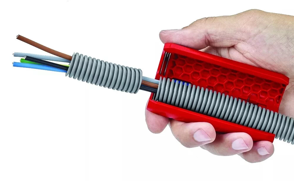 KNIPEX Couteau à Dégainer : Outil à Dégainer Et Coupe Gaines TwistCut 2 KNIPEX Couteau à Dégainer : Outil à Dégainer Et Coupe Gaines TwistCut – Image 2