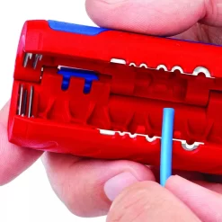 KNIPEX Couteau à Dégainer : Outil à Dégainer Et Coupe Gaines TwistCut 7 KNIPEX Couteau à Dégainer : Outil à Dégainer Et Coupe Gaines TwistCut -Outil De Maison Boutique SET 56558