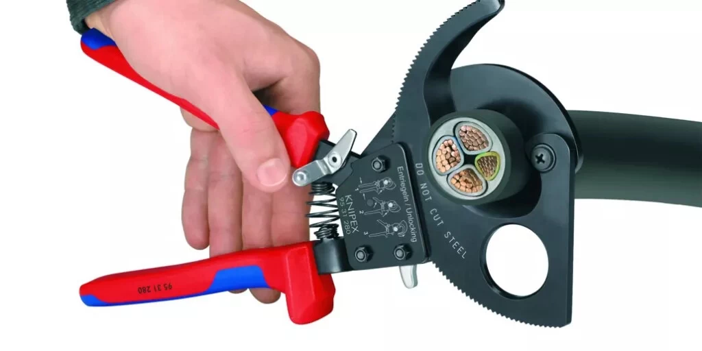 KNIPEX Coupe-câble (principe Du Cliquet) 4 KNIPEX Coupe-câble (principe Du Cliquet) – Image 4