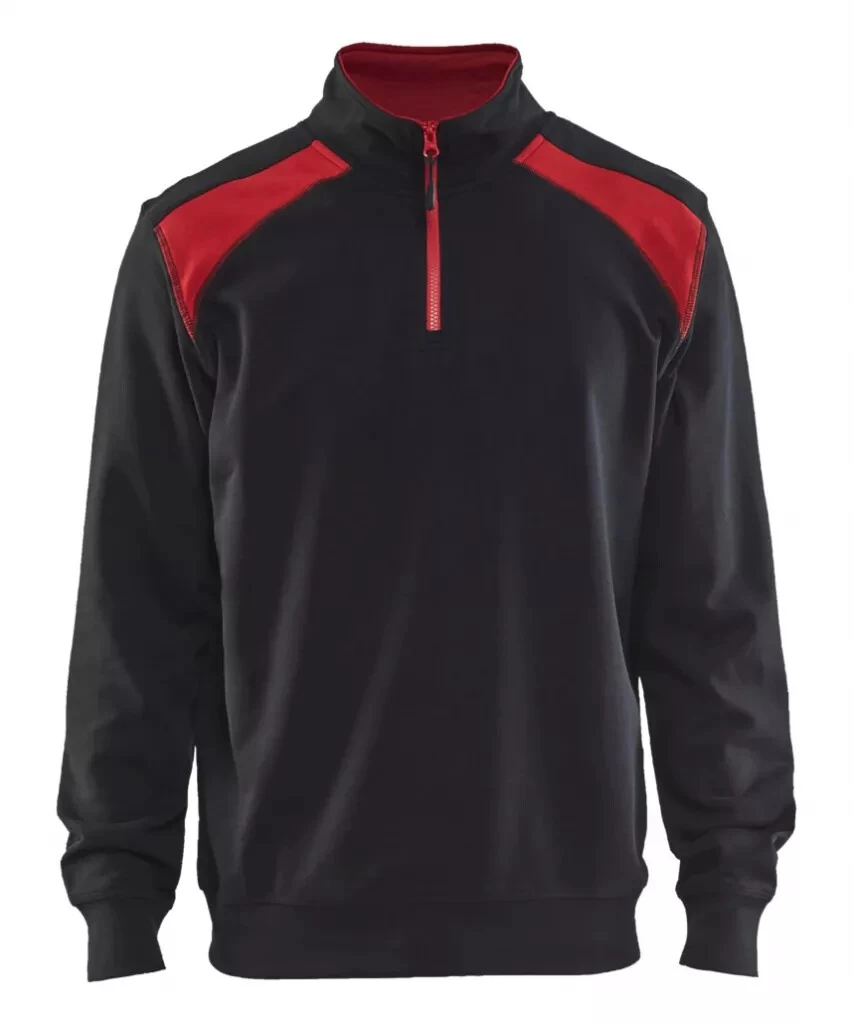 Sweat Col Camionneur Bicolore Blakläder 4 Sweat Col Camionneur Bicolore Blakläder – Image 4