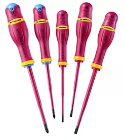 FACOM Tournevis PROT2® SLIM à Lame Isolée -Outil De Maison Boutique SET 58121