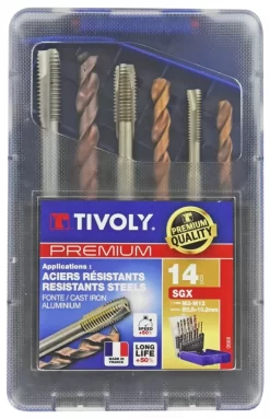 Coffret Tarauds Et Forets HSS GUN M3 à M12