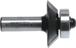 Fraise à Bois : Mèche D'affleureuse à Chanfreiner Carbure -Outil De Maison Boutique SET 61061