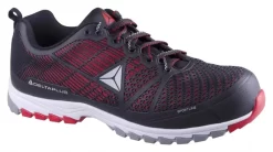 Chaussures Hommes S1P : Chaussures Basses DELTA SPORT Noir / Rouge S1P