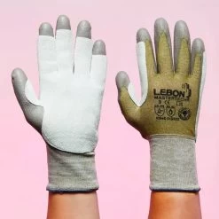 Gants Mastertech Enduit PU Renfort Cuir - Classe D