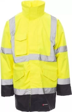 VĂȘtement De Travail : Parka 4 En 1 Haute VisibilitĂ© DOCKYARD