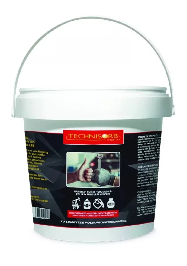 Seau De Lingettes Nettoyantes Mains Compas 1 Seau De Lingettes Nettoyantes Mains Compas