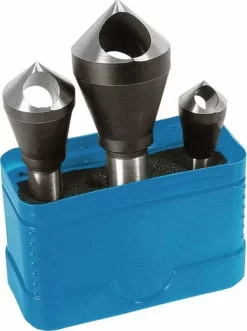 Fraise à Lamer à Chanfreiner : Coffret 3 Fraises à ébavurer