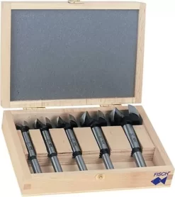 Mèche : Coffret De Mèches Forstner Wave Cutter / Set De Butée De Profondeur Et Bagues 5 Mèche : Coffret De Mèches Forstner Wave Cutter / Set De Butée De Profondeur Et Bagues -Outil De Maison Boutique SET 74421