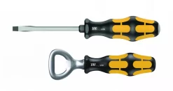 Wera Tournevis : Pour Vis à Fente 100 Ans + Decapsuleur