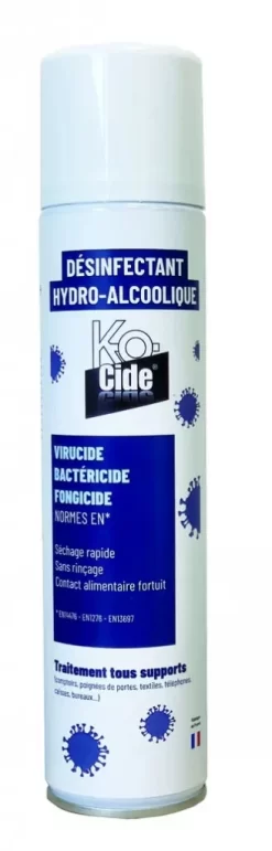 Désinfectant Aérosol Hydro-alcoolique