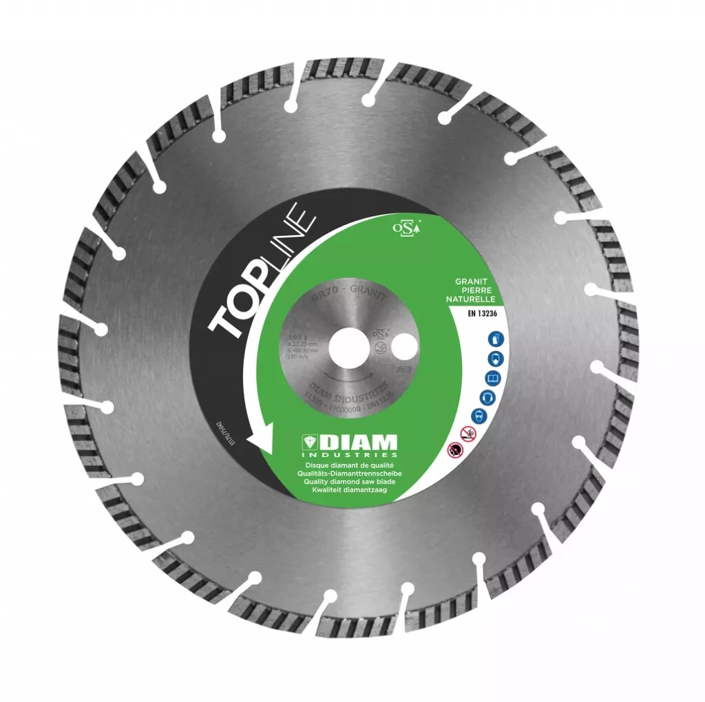 Disque Diamant GR70 - Gamme Topline 1 Disque Diamant GR70 - Gamme Topline
