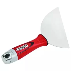 Couteau De Peintre : Couteau Plaquiste Demi-lune ROBUST Inox