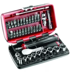 FACOM Clé à Douille : Coffrets De Douilles 1/4 R.181 NANO