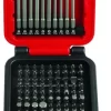 MOB Composition D'embouts : Coffret 115 Embouts Vissage / Douille Adaptateur 2 En 1