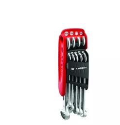 FACOM Clé Mixte : Jeu 10 Clés Mixtes Sur étui - 440.JP10PB